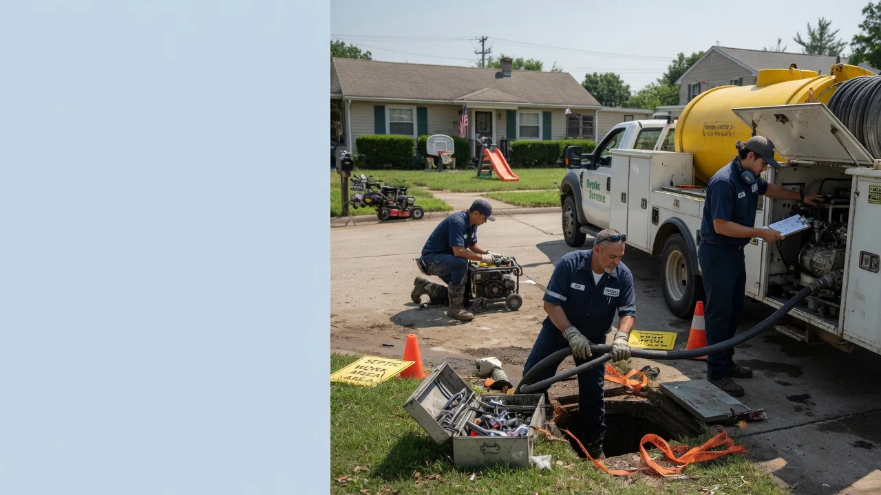 Septic Tank Pumping in Poca, WV near me